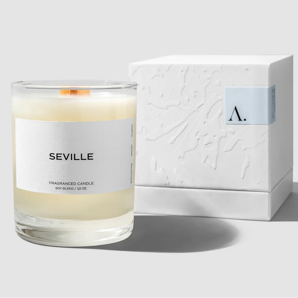 Cloth & Paper candle